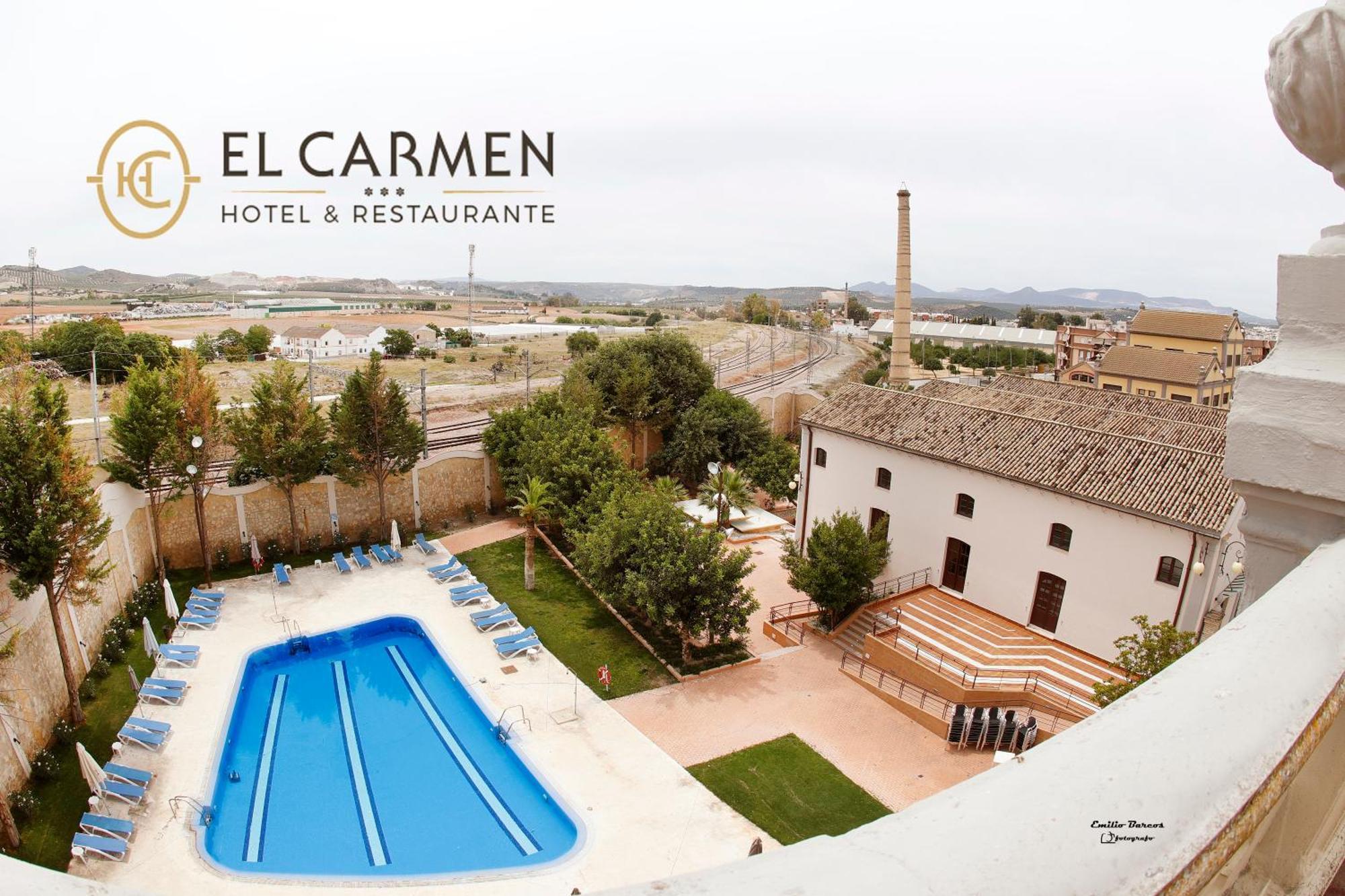 Hotel El Carmen Пуенте-Хеніль Екстер'єр фото